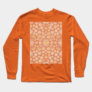 daisy floral pattern Long Sleeve T-Shirt